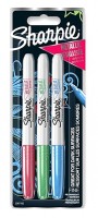 Permanentní popisovače Sharpie Metallic Colours - 3 ks - 0074/2067103