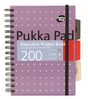 Projektový blok A5 - Pukka Metallic - fialová - 6336-MET/F