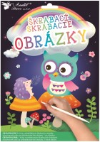 Škrabací obrázky - Sovička - 2 archy - 6620
