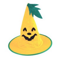 Dětský halloweenský klobouk - dýně - 185685