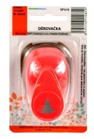 Děrovačka na papír 16 mm - Vánoční strom - SPU16/182