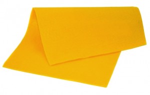 Filc dekorační - sluneční žlutá - YC-640
