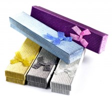 Dárková krabička glitter - 19 x 4 cm - 42099