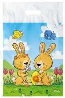 Velikonoční igelitová taška L - vzor 12 - 5251203