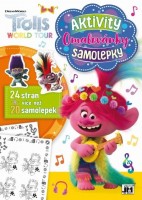 Omalovánky - cvičení A4+ - Trolové - cvičení, aktivity, samolepky, omalovánky 2479-6