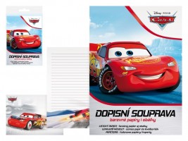 Dopisní souprava Lux 5+10 - barevná - Disney Cars - 5550280