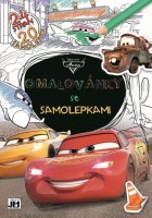 Omalovánky A4 se samolepkami - Auta - 2587-8