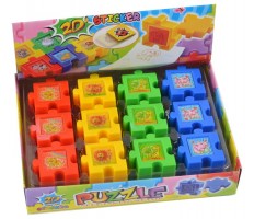 Razítko 2D puzzle - samobarvicí - A24-S89