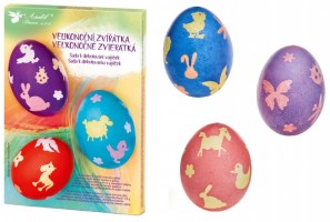 Sada k dekorování vajíček - velikonoční zvířátka - 7714