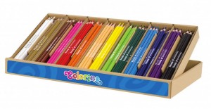 Trojhranné pastelky Colorino Big Pack Box - 168 ks - R85450
