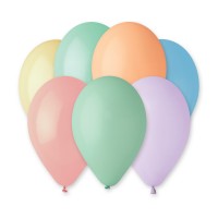 Nafukovací balónky - kulaté - Makronky - 100 ks - G90