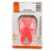 Děrovačka na papír 16 mm - Medvěd 030 - SPU16