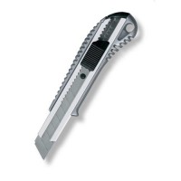 Odlamovací nůž - Metal - s vodící lištou - čepel 18 mm - XD81262