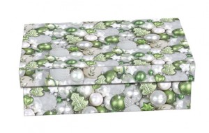 Vánoční dárková krabička B2 - 180 x 110 x 50 mm - 501345