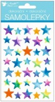Samolepky - Hvězdy - 15 x 10 cm - 15023