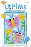 Kreativní tvoření - Lepíme obrázek - motýl - 1913-0003