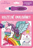 Kouzelné omalovánky Concorde - Jednorožci a víly - A454