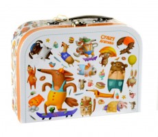 Školní kufřík 25 cm - Argus - crazy animals  - 1732-0312