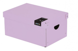 Krabice lamino velká - PASTELINi fialová - 35,5 x 24 x 16 cm - 7-01321