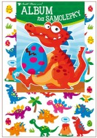 Album na samolepky - Dino - 45 samolepek - 15067