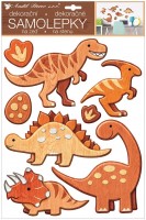 Samolepka na zeď - plastická - dinosauři - 41 x 28 cm - 15105
