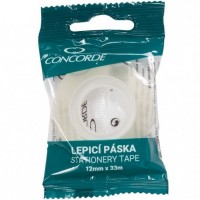 Lepicí páska transparentní v sáčku - 12 mm x 33 m