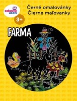 Černé omalovánky A4 - Farma - 5426003