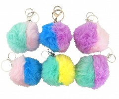 Klíčenka plyšová - koule - PK131-15