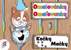 Omalovánky LUX A5 - Kočky - 3715