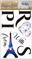 Samolepky na zeď - Paris - 10284