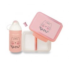 Set Zdravá lahev 0.5 l + Zdravá sváča - Mňau - 0550/8995300