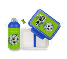 Set Zdravá lahev 0.5 l + Zdravá sváča - Fotbal - 0550/8995301