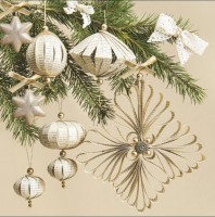 Vánoční ubrousky Daisy L - Eco Handcraft Decorations - SD_GW_018801