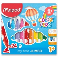 Fixy MAPED Color'Peps Jumbo - 24 barev - 0081/9846222