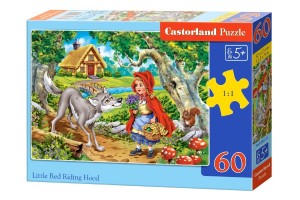 Puzzle Castorland - 60 dílků - Červená karkulka - B-066117-1