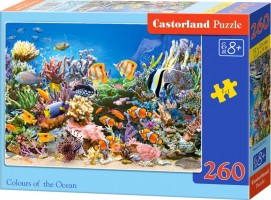 Puzzle Castorland - 260 dílků - Mořský svět - B-27279-1