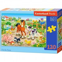Puzzle Castorland - 120 dílků - Farma - B-13197-1