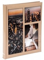 Fotoalbum 10 x 15 cm - 100 fotek - Metropolis 1 - béžové - 235444 1