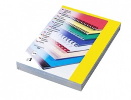 Desky CHROMOLUX A4 - žluté 