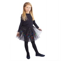 Sukně tutu - svítící - černá - 210233