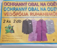 Ochranný obal na oděvy - 2 ks - OBS-0008