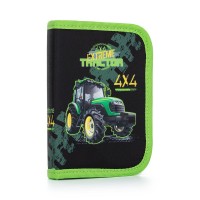 Penál 1 patro, 2 chlopně, prázdný - Traktor - 8-34022