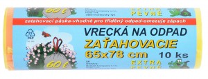 Sáčky do koše - zatahovací - 60 litrů - 10 ks - SKZ-0002