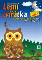 Omalovánky A4 - grafomotorická - Lesní zvířátka - A4 - BO753