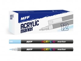Akrylový popisovač MFP - 1 mm - sv. modrý - 6410841