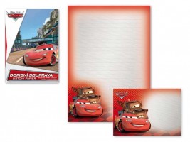 Dopisní papír barevný LUX 5+10 - Disney Cars - 5550244