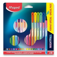 Fixy MAPED Nightfall Teens - 18 barev - 0081/9844401