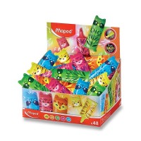 Sada zvýrazňovačů Maped - Fluo´Peps Mini Friends - 48 ks - 0015/9743638