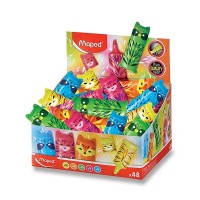 Zvýrazňovače MAPED Fluo'Peps Mini Friends - 48 ks - 0015/9743638