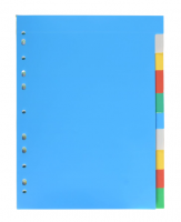 Rozdružovač barevný A4 - 2 x 5 listů - 7-424